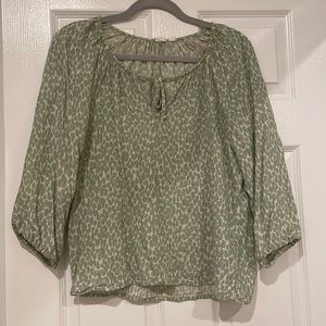 Gap 3/4 sleeve blouse